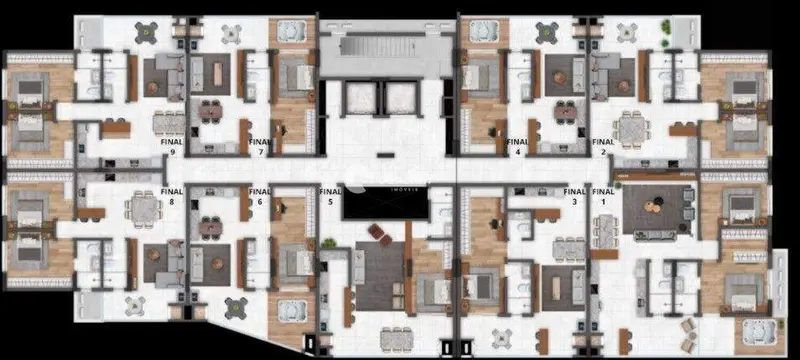 Apartamento à venda no Nossa Senhora do Rosário: 
