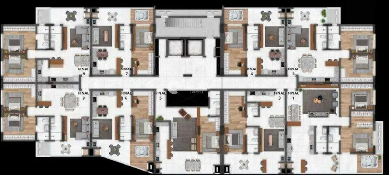 Apartamento à venda no Nossa Senhora do Rosário: 