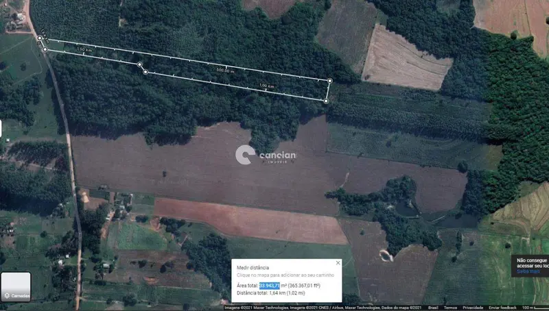 Área Rural à venda no Zona rural: 