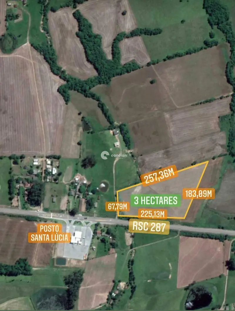 Área Rural à venda no Arroio do Só: