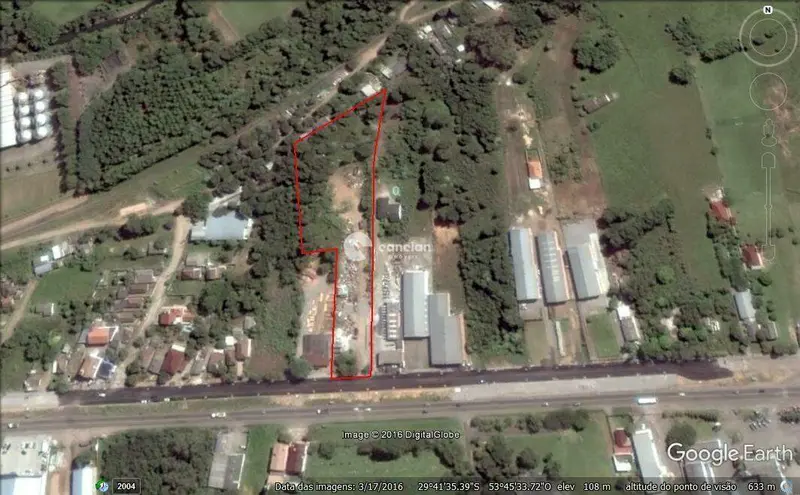 Terreno à venda no Camobi: 