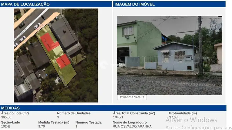 Terreno à venda no Nossa Senhora de Lourdes: 