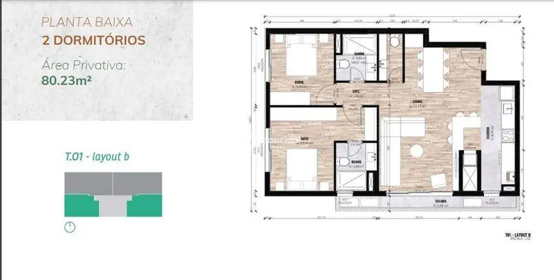 Apartamento à venda no Bonfim: 