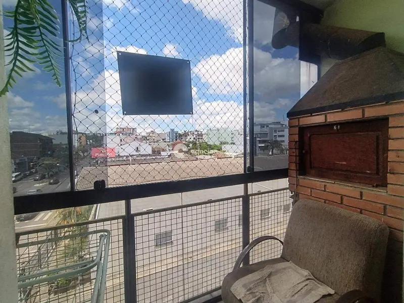 Apartamento à venda no Patronato: Sacada com churrasqueira