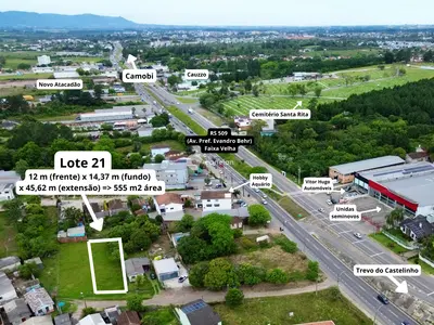 Terreno à venda no São José: 
