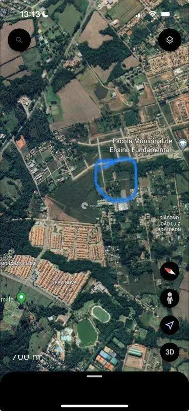 Terreno à venda no Diácono João Luiz Pozzobon: 