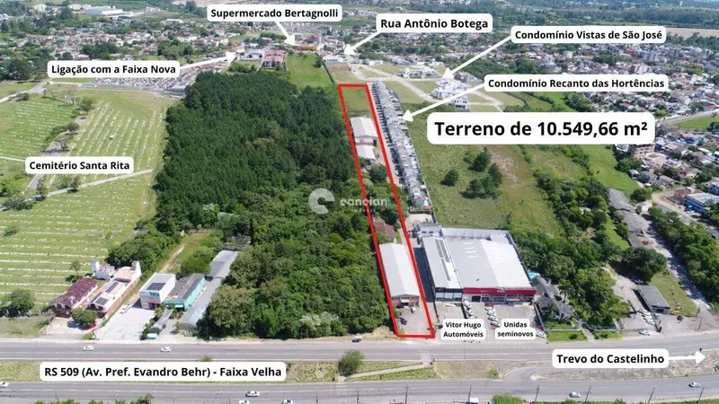 Pavilhão à venda no Camobi: 