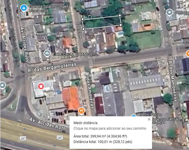 Terreno à venda no Juscelino Kubitschek: 