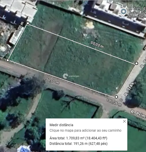 Terreno à venda no Cerrito: