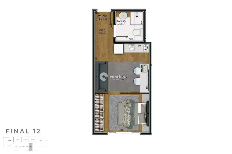 Apartamento à venda no Nossa Senhora das Dores: