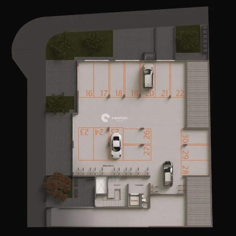 Apartamento à venda no Camobi: 