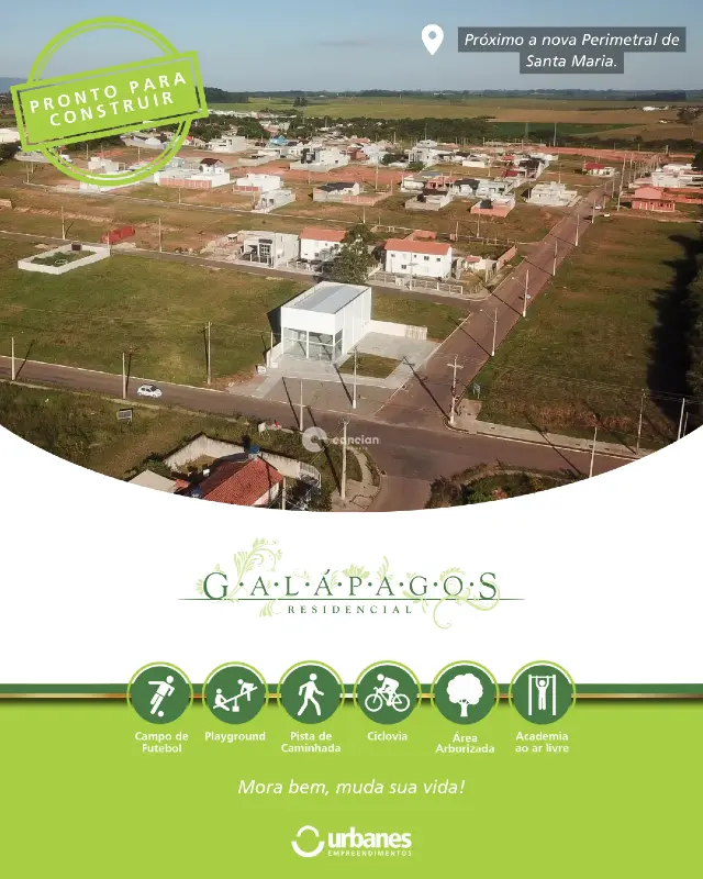Terreno à venda no Camobi: 