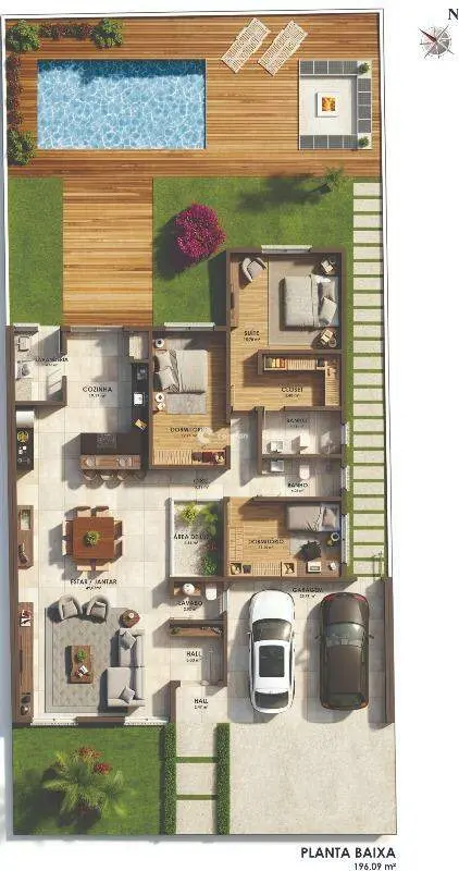 Casa de Condomínio à venda no Camobi: