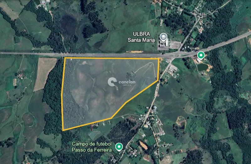 Área Rural à venda no Boca do Monte: