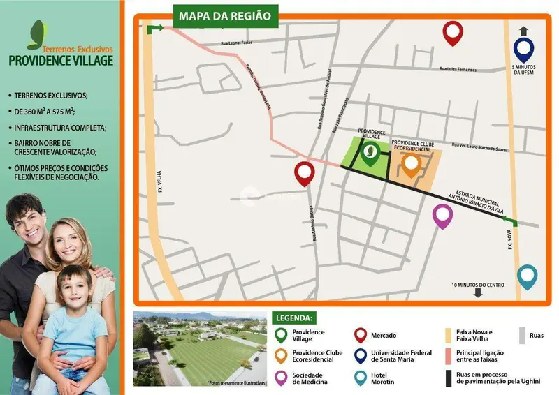 Terreno à venda no São José: 